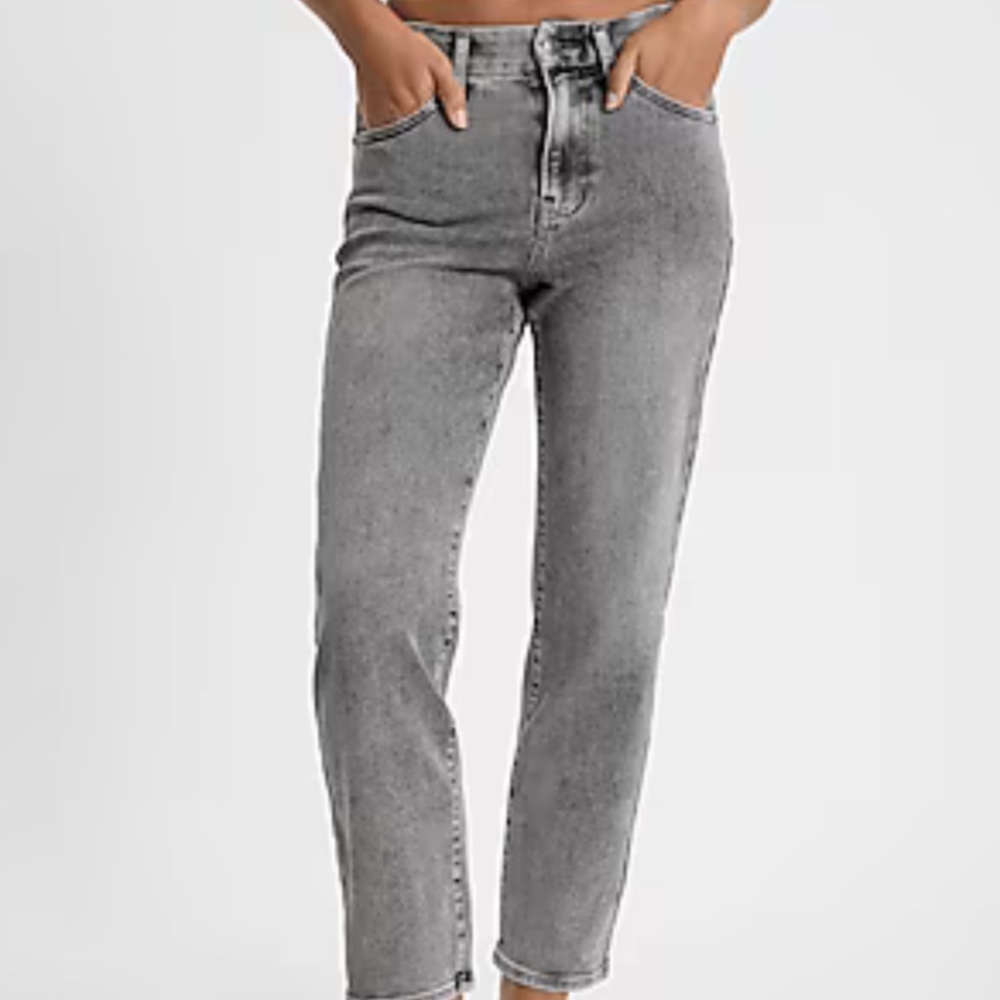 Express High Waist Mom Jeans